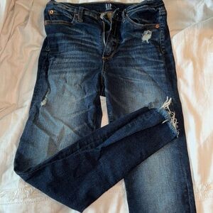GAP dark denim jeans